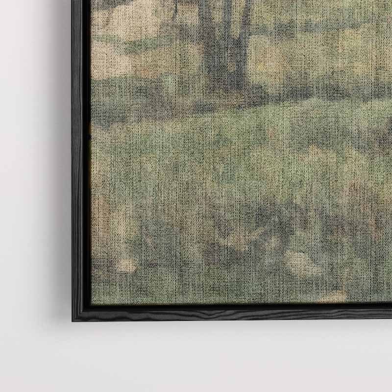 Rustiek Landhuis op het Platteland Kunstwerk-canvas-dibond-plexiglas-wanddecoratie-WallArtistic
