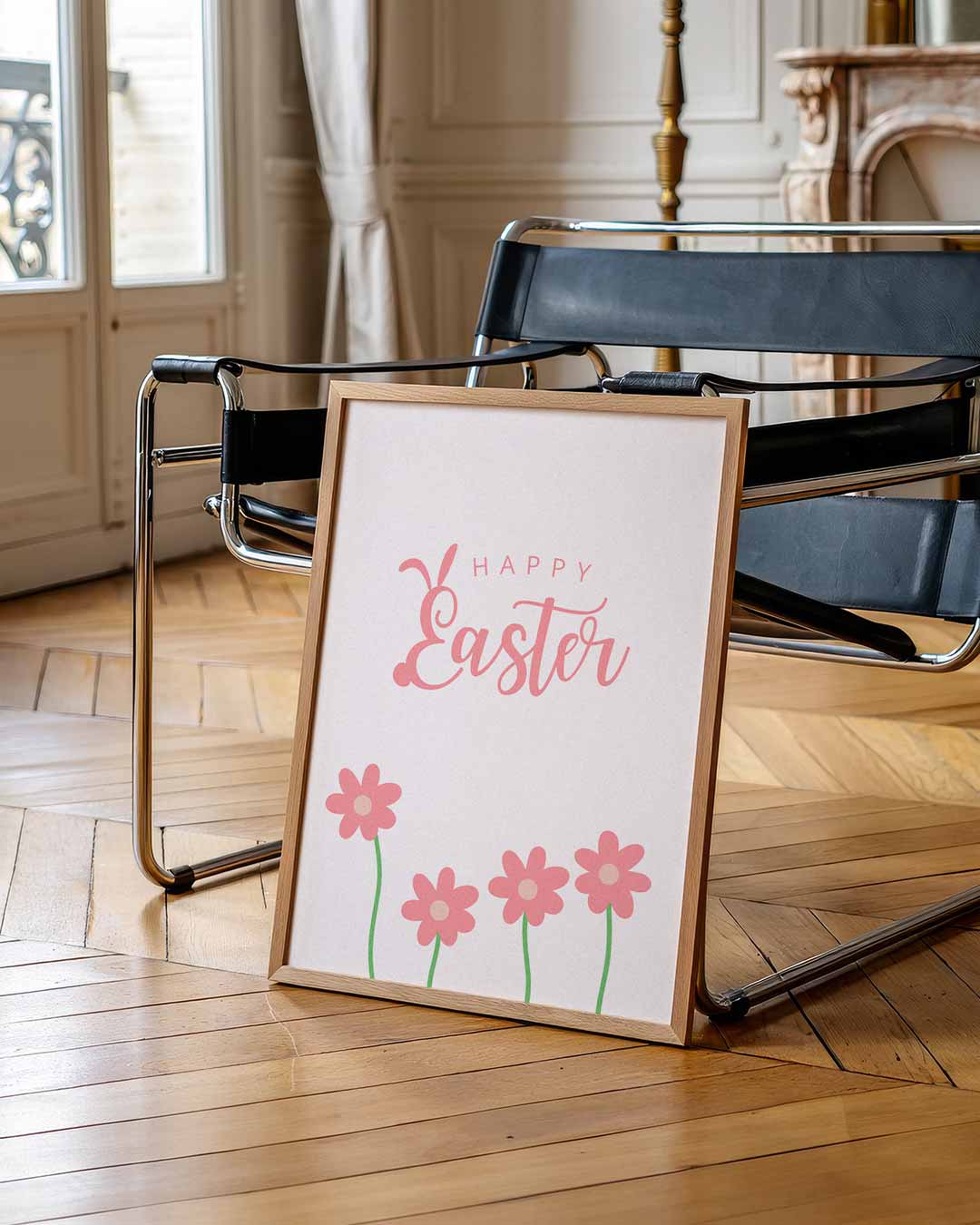 Lente Bloemen Pasen Poster-WallArtistic