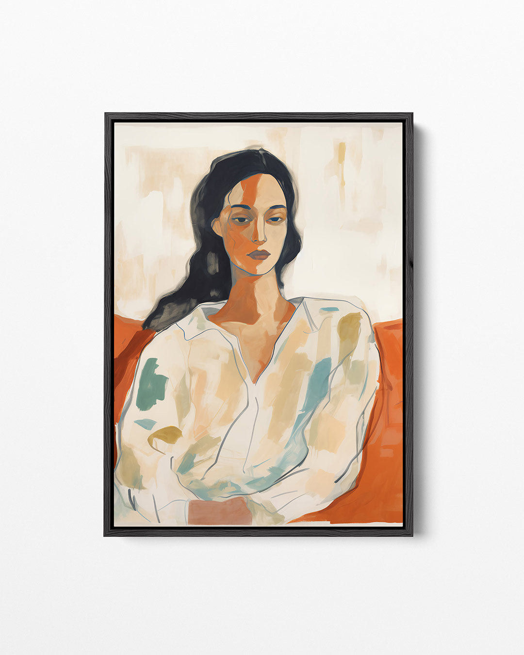 Vrouwelijk portret Kunstwerk