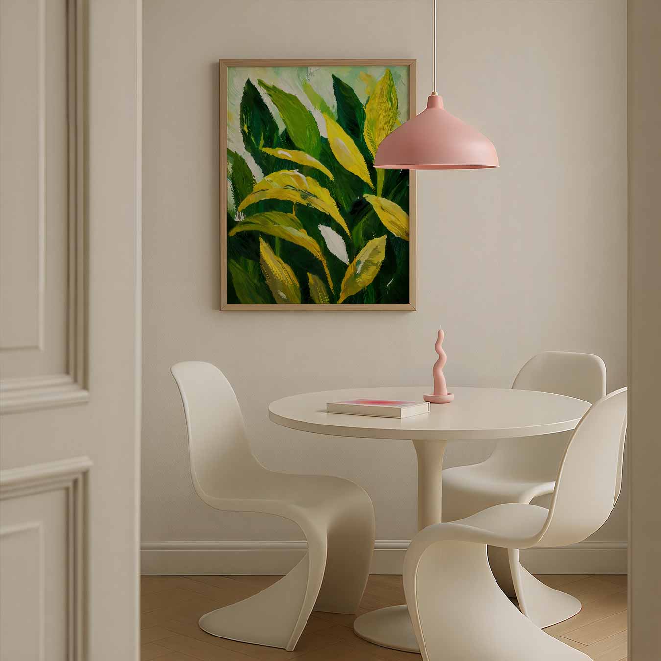 Groene Tropische Bladeren Poster