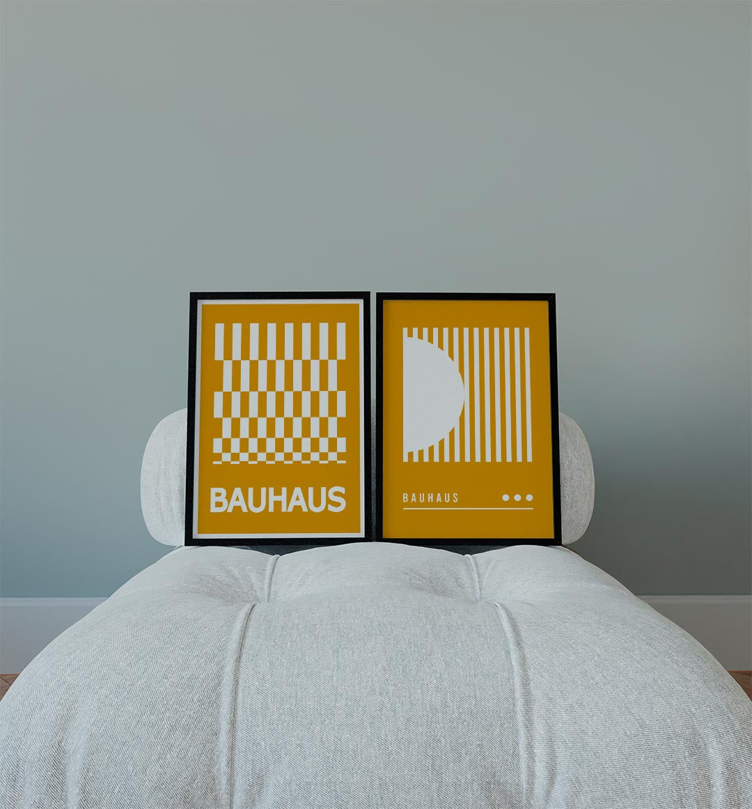 Ritme en ruitjes Posterset