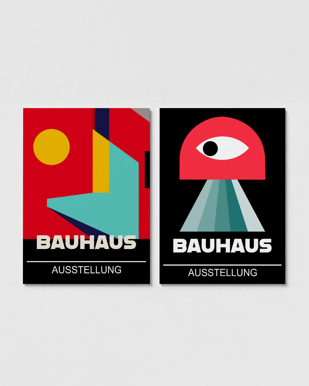 Kleur en vormen Posterset