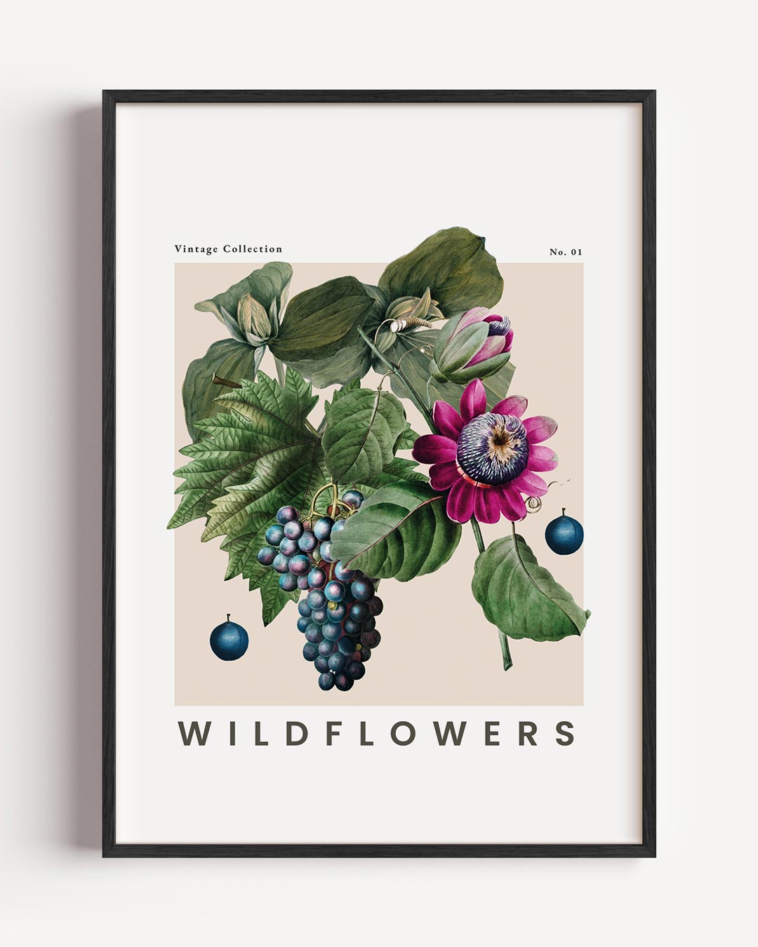 Vintage Bloemen Poster-WallArtistic