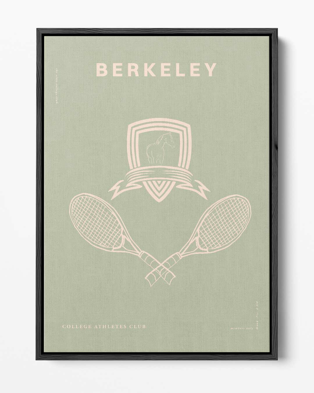 Berkeley Sportieve Elegantie Poster