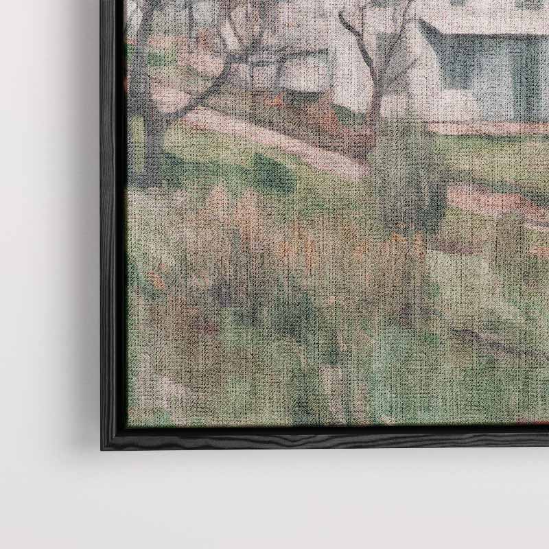 Voorjaar op het Platteland Kunstwerk-canvas-dibond-plexiglas-wanddecoratie-WallArtistic