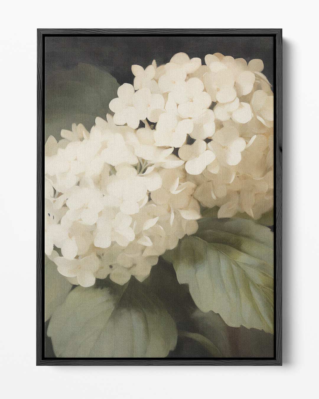 Elegante Hortensia Bloemenprint Kunstwerk-canvas-dibond-plexiglas-wanddecoratie-WallArtistic