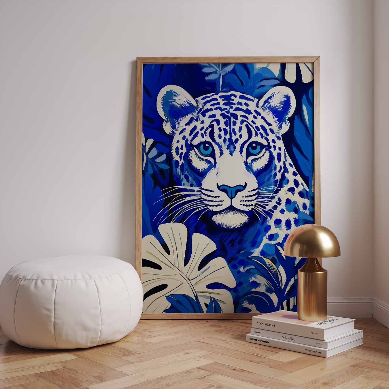 Jungle Leopard Power Poster