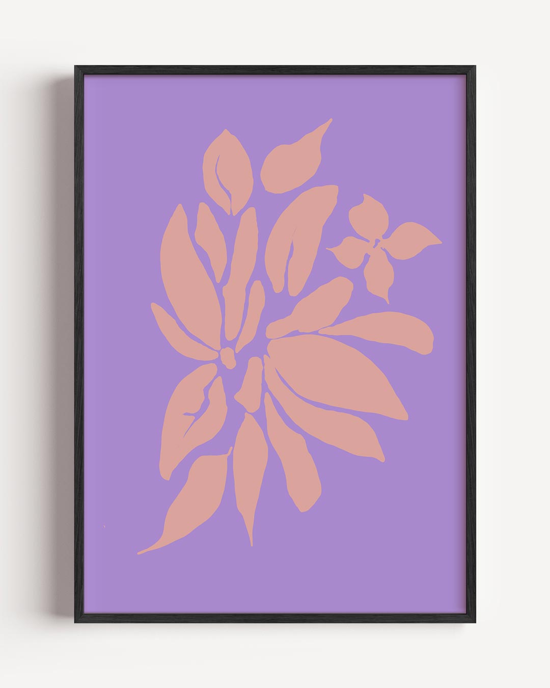 Bloemenpracht in Pastel Poster-WallArtistic