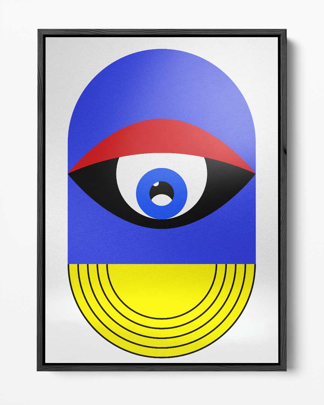 Kleurrijk Oog Schilderij Kunstwerk