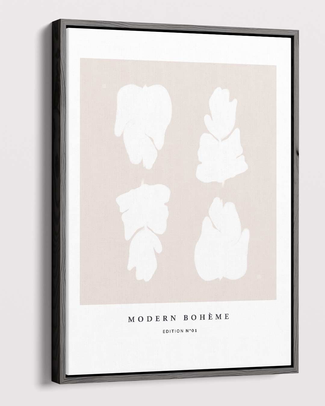 Moderne Boho Bladeren Kunstwerk-canvas-dibond-plexiglas-wanddecoratie-WallArtistic