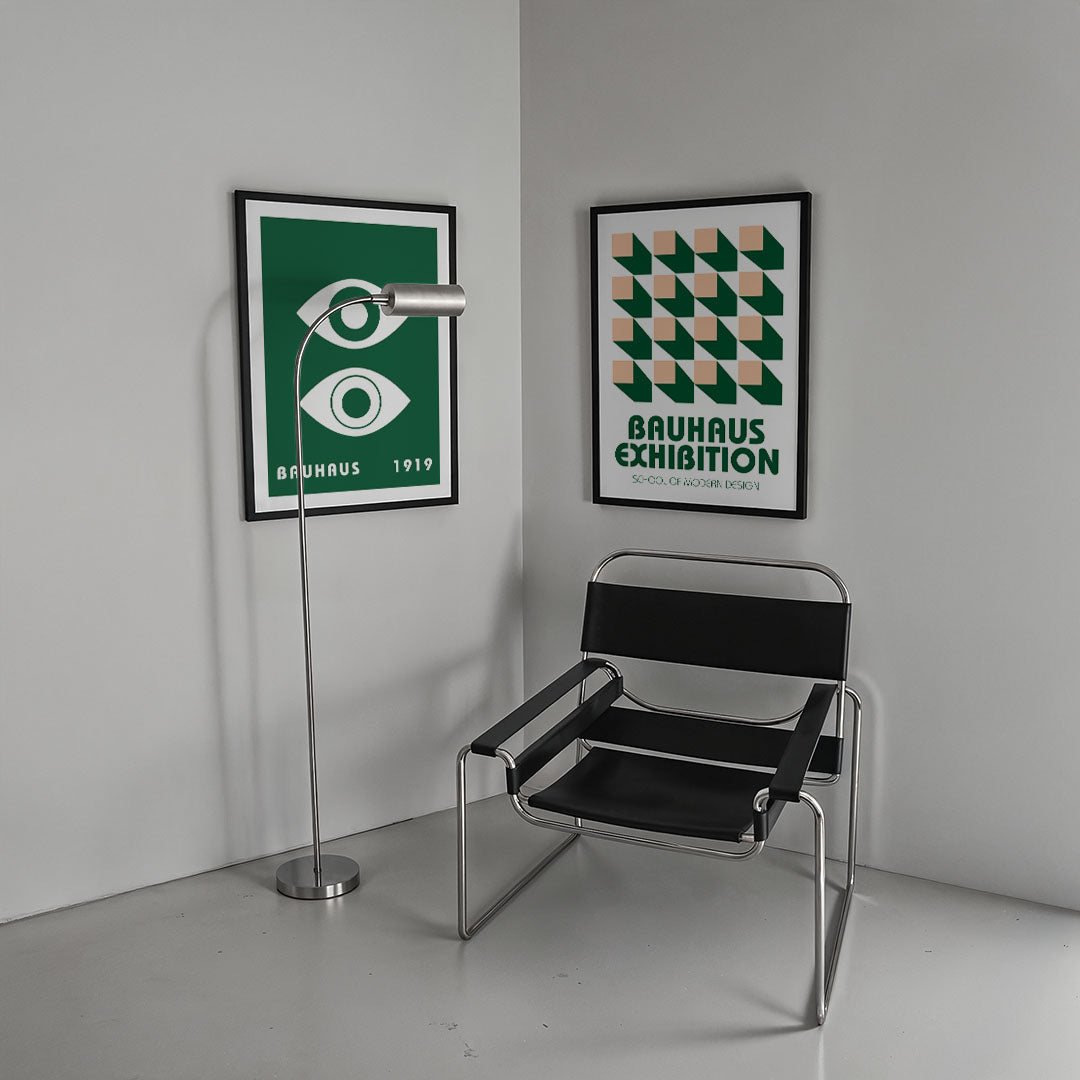 Oogvormen en lijnen Posterset