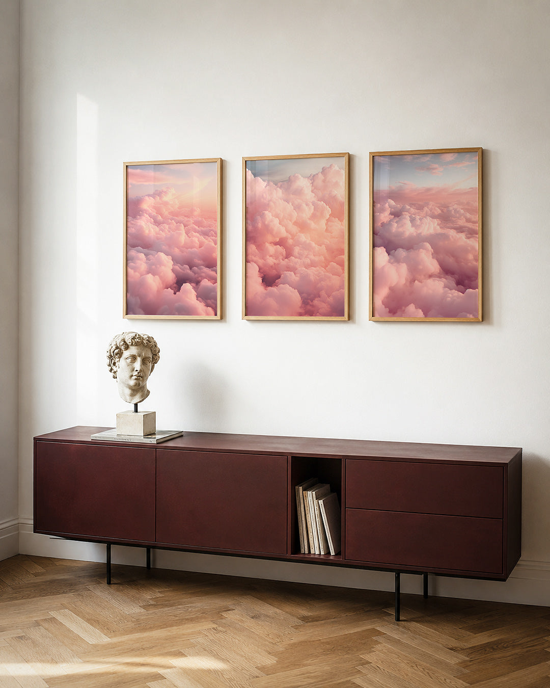 Zacht kleurenspel Posterset