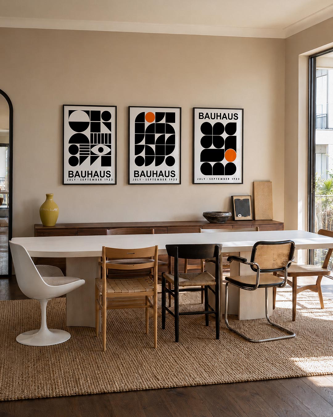 Vormen en vlakken Posterset