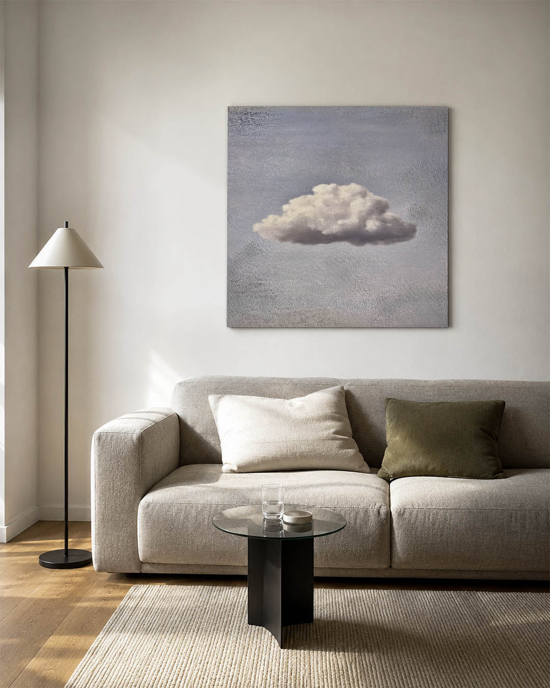 Dromerige wolk Kunstwerk