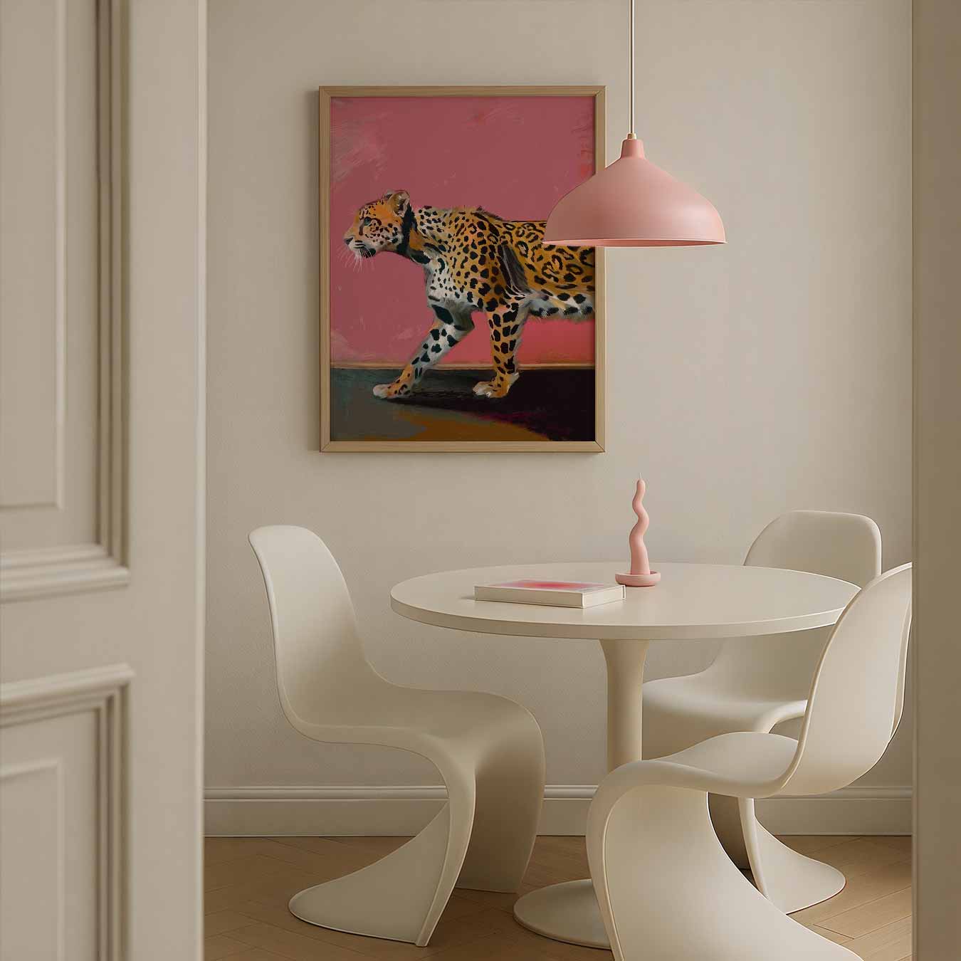 Stijlvolle Luipaard Wandposter