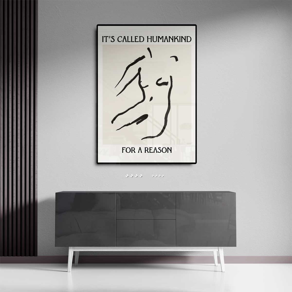 Menselijkheid in Beeld Kunstwerk-canvas-dibond-plexiglas-wanddecoratie-WallArtistic