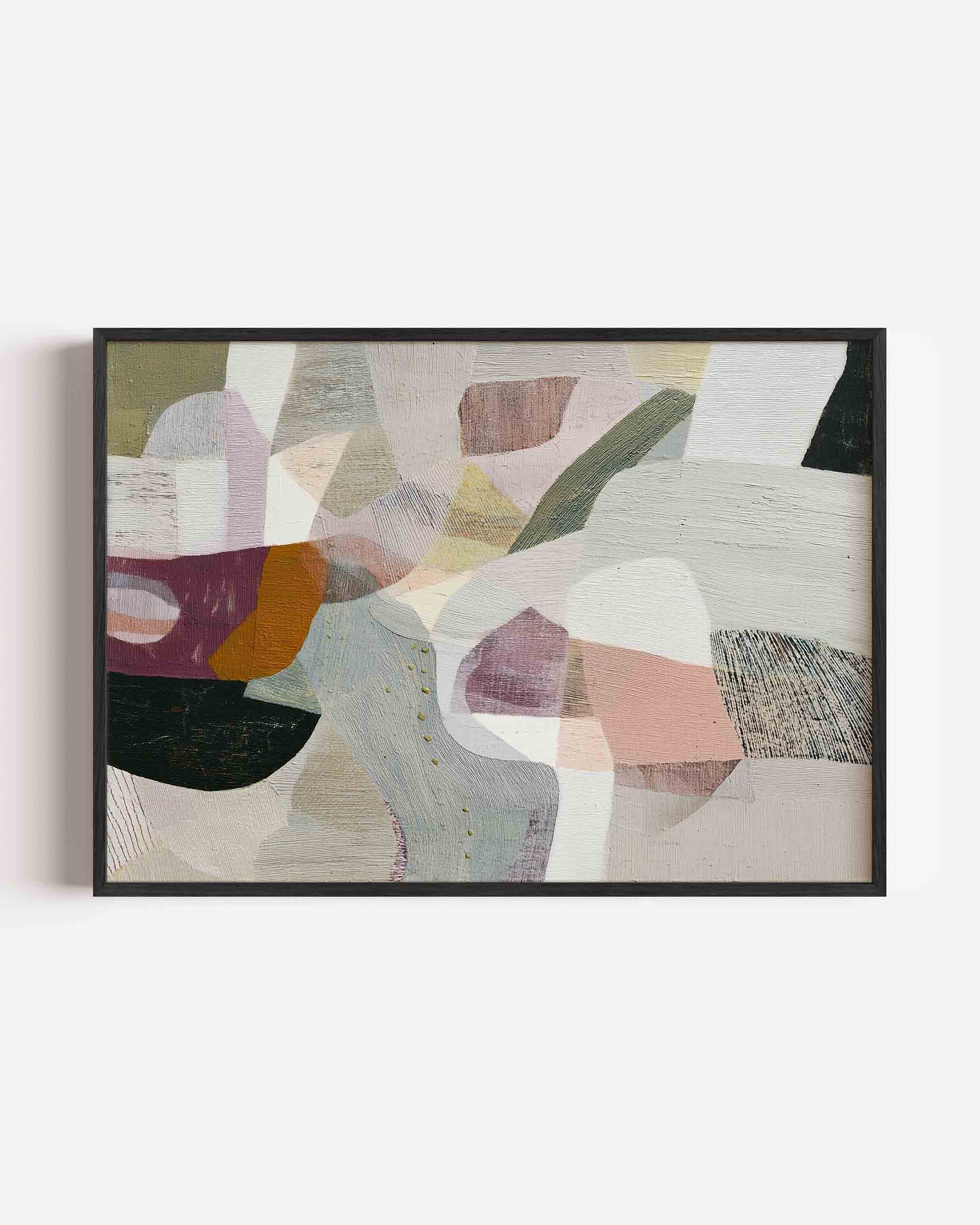 Abstracte vormen Poster