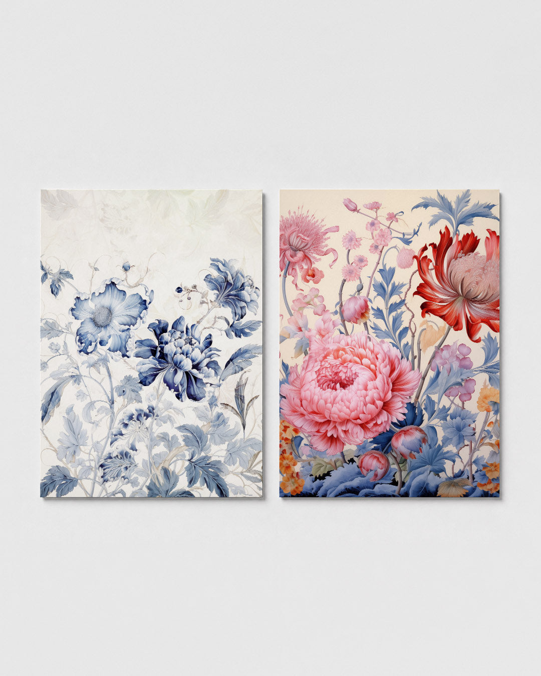 Bloemrijke elegantie Posterset