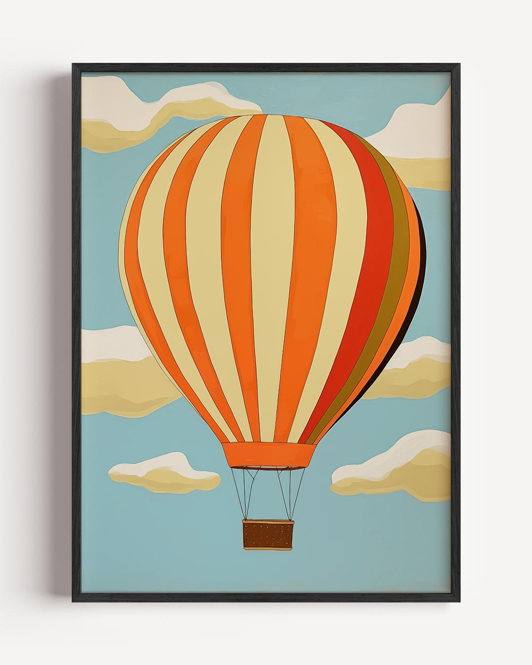 Droomvlucht Luchtballon Poster-WallArtistic