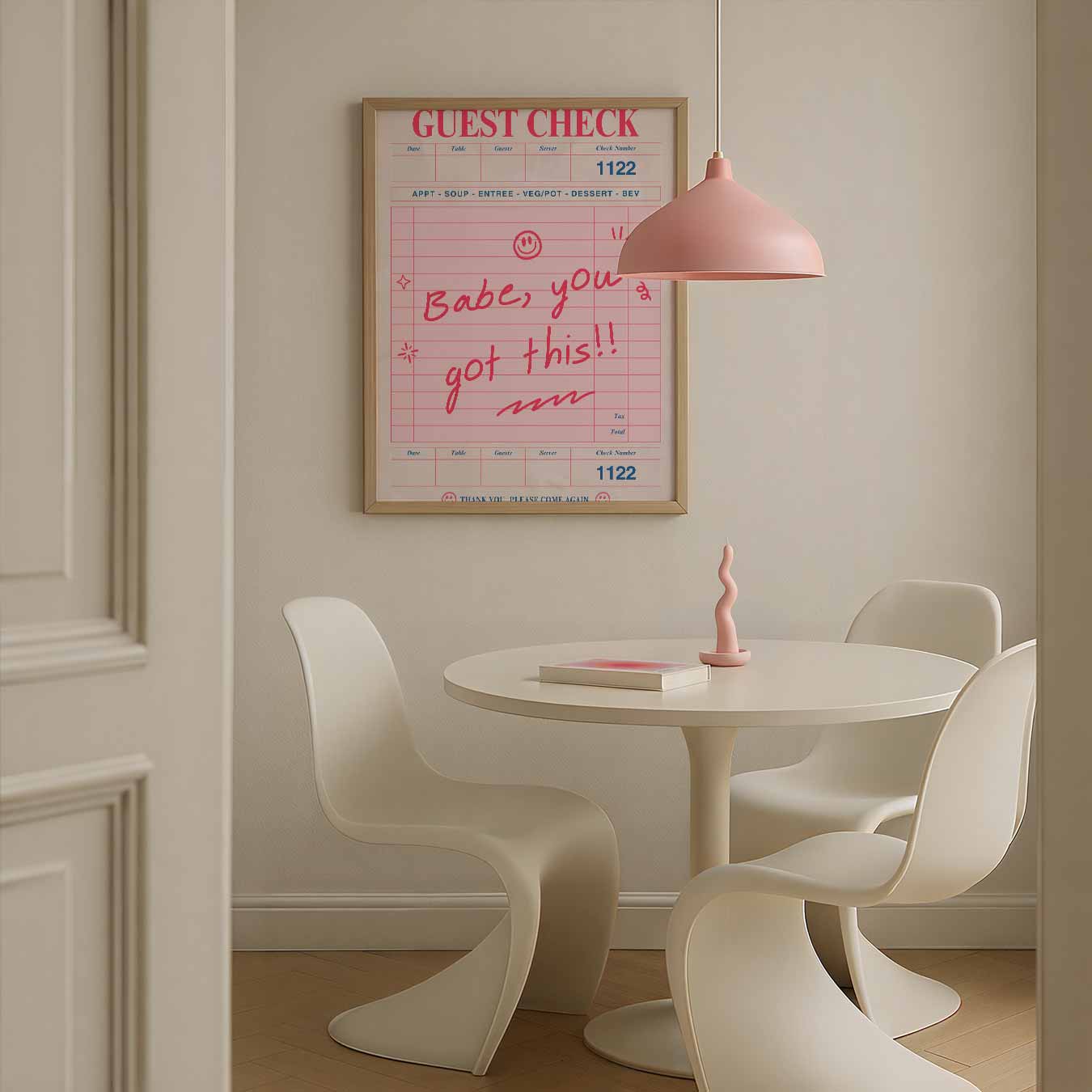 Inspirerende Retro Poster