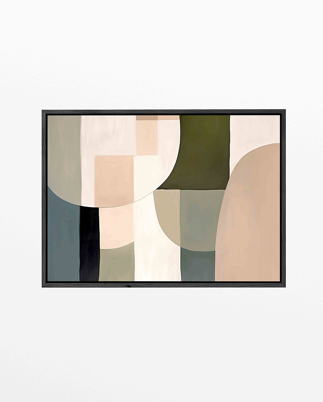 Geometrische vormen compositie Kunstwerk