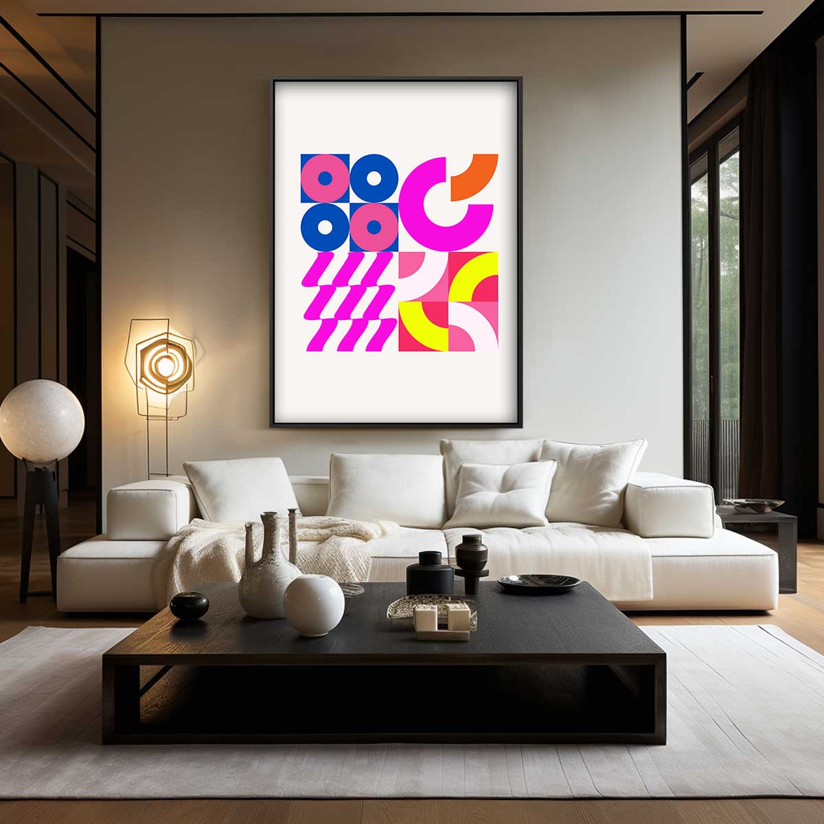 Kleurenexplosie Wanddecoratie Kunstwerk-canvas-dibond-plexiglas-wanddecoratie-WallArtistic