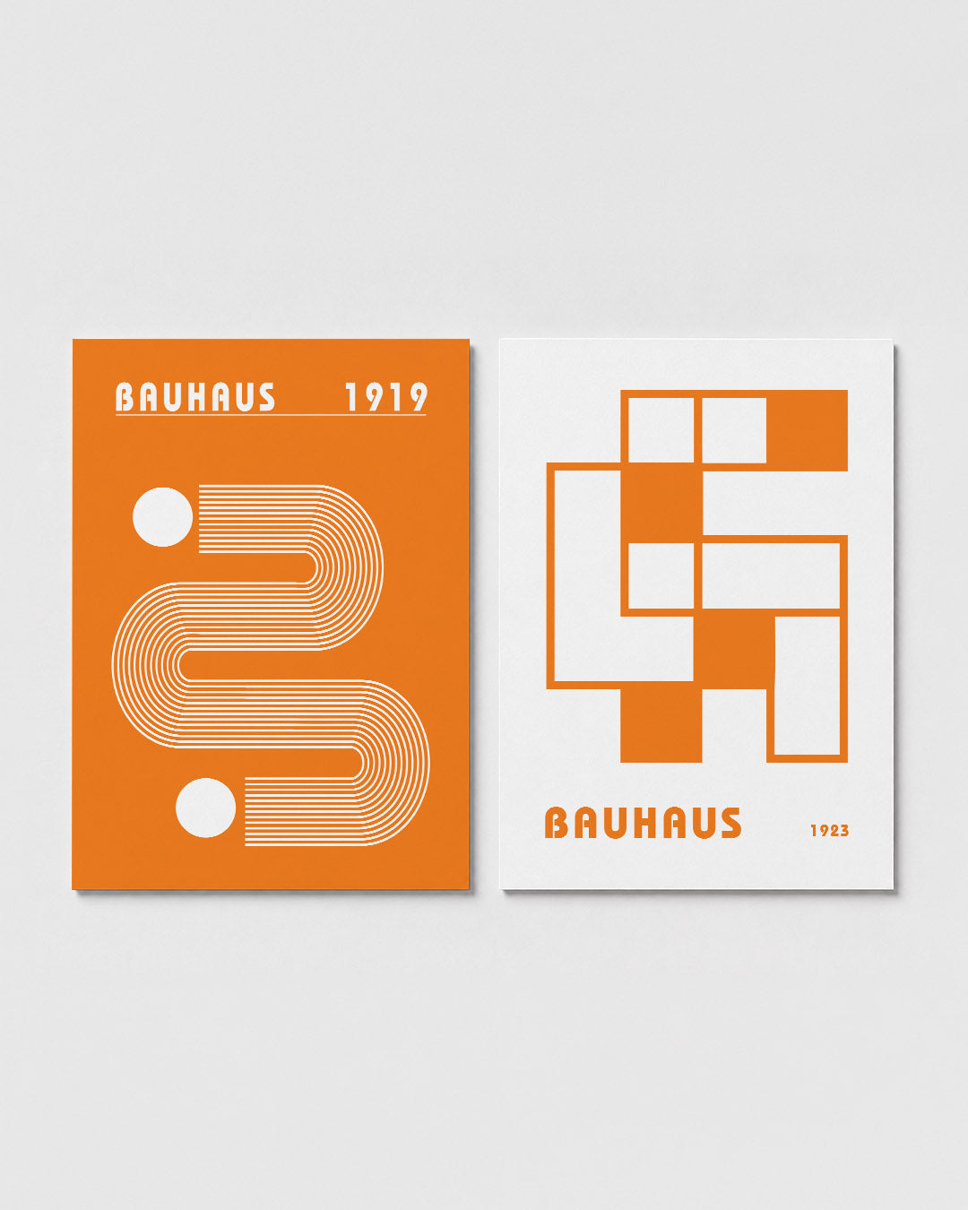 Lijnen en vlakkenspel Posterset