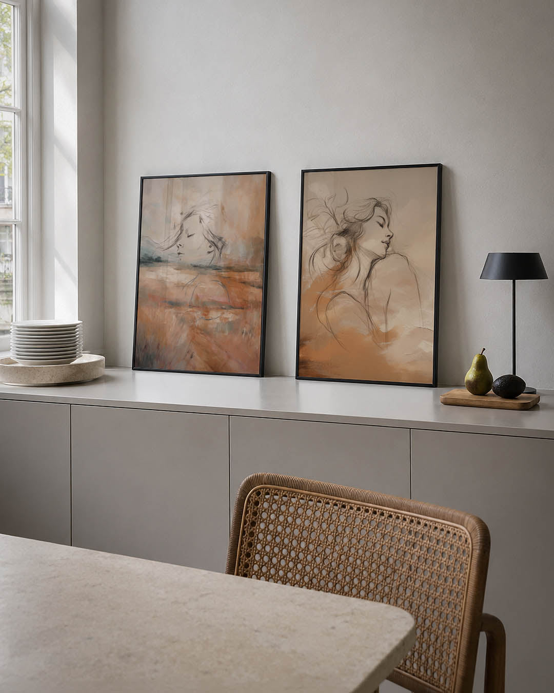 Dromerige lijnenspel Posterset