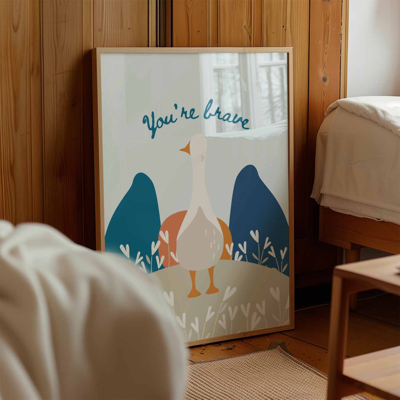 Dappere Gans Poster