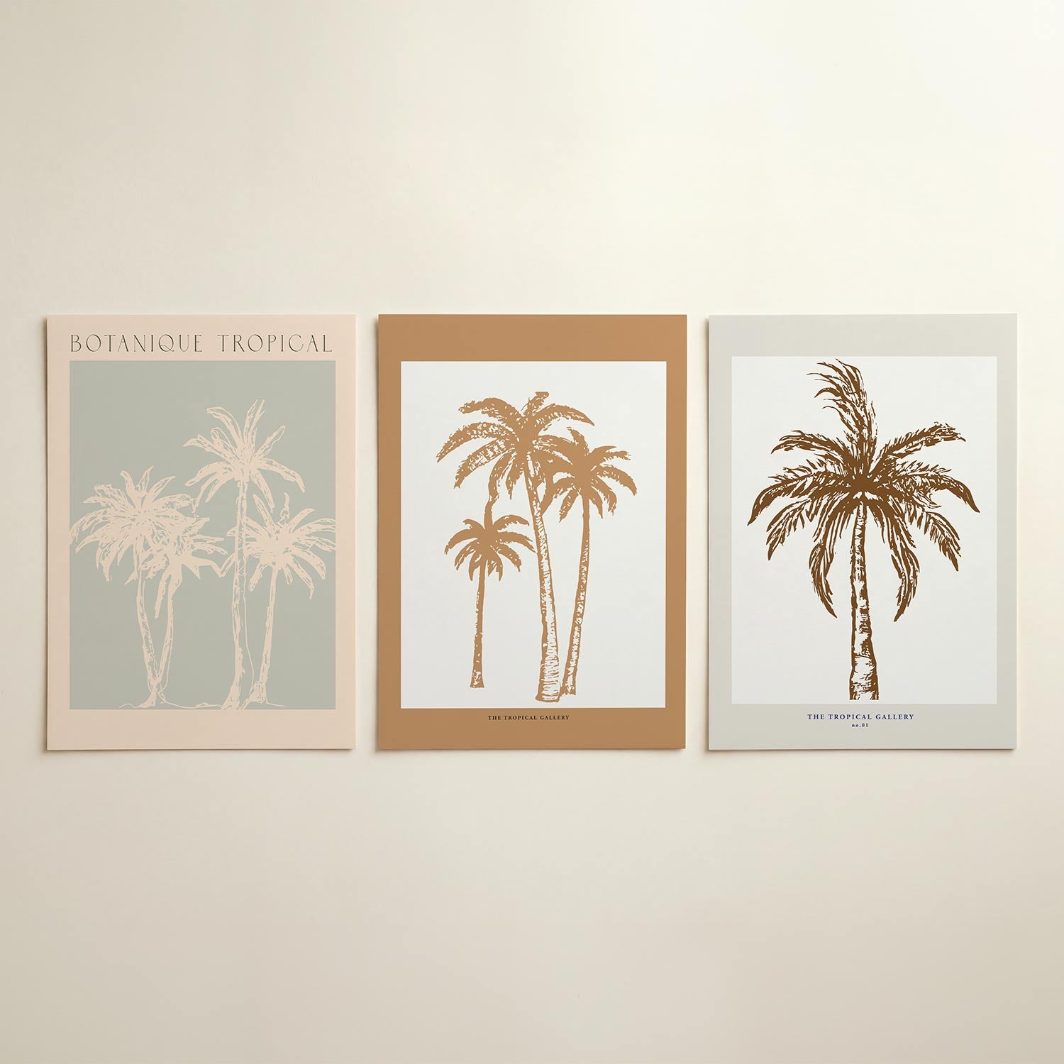 Tropische palmen Posterset