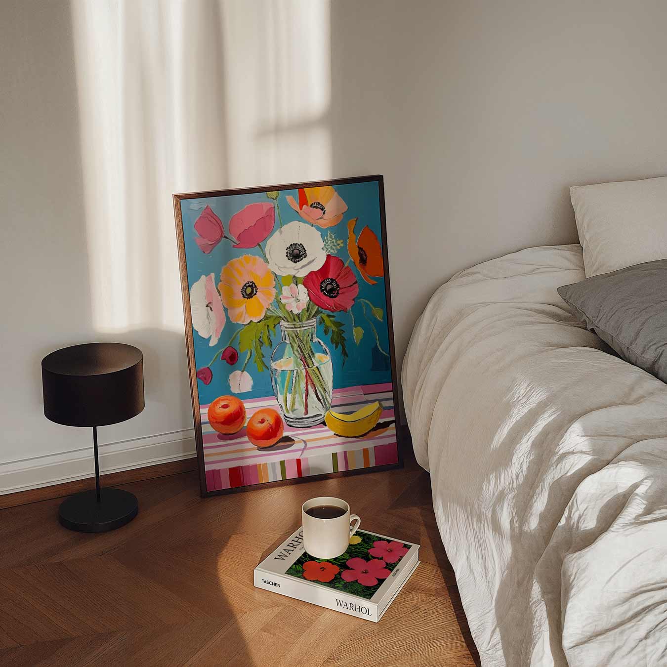 Bloemenpracht in Vaas Poster
