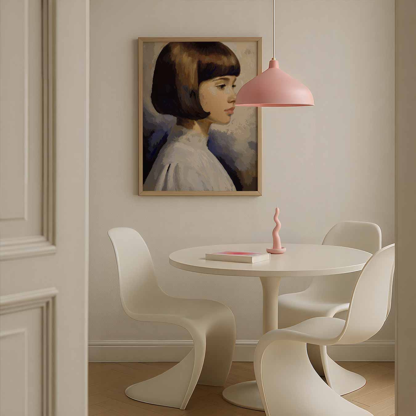 Vrouwelijk Klassiek Portret Poster