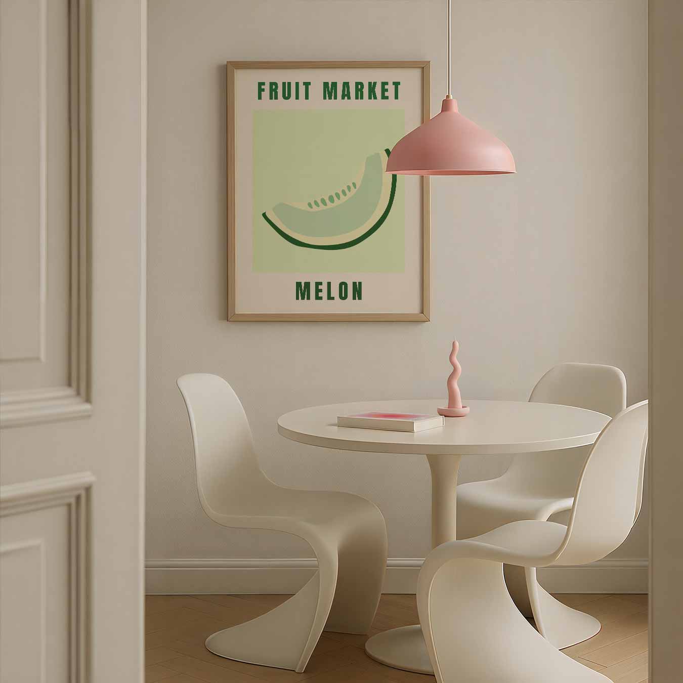 Fruitmarkt Meloen Poster
