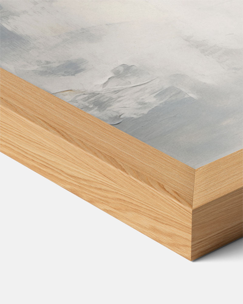 Rustige Beigetinten Poster-WallArtistic