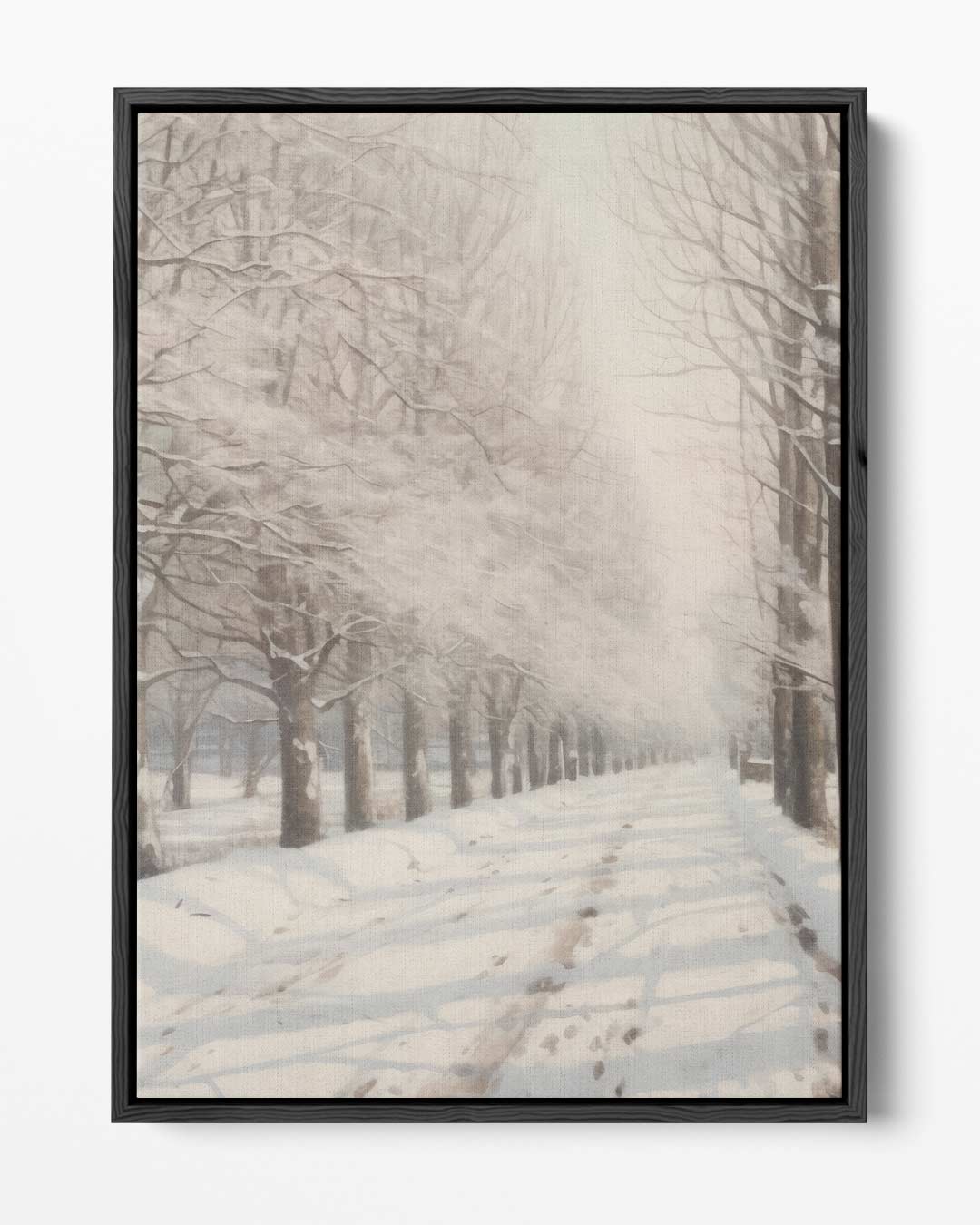 Winter Wonderland Laantje Kunstwerk-canvas-dibond-plexiglas-wanddecoratie-WallArtistic