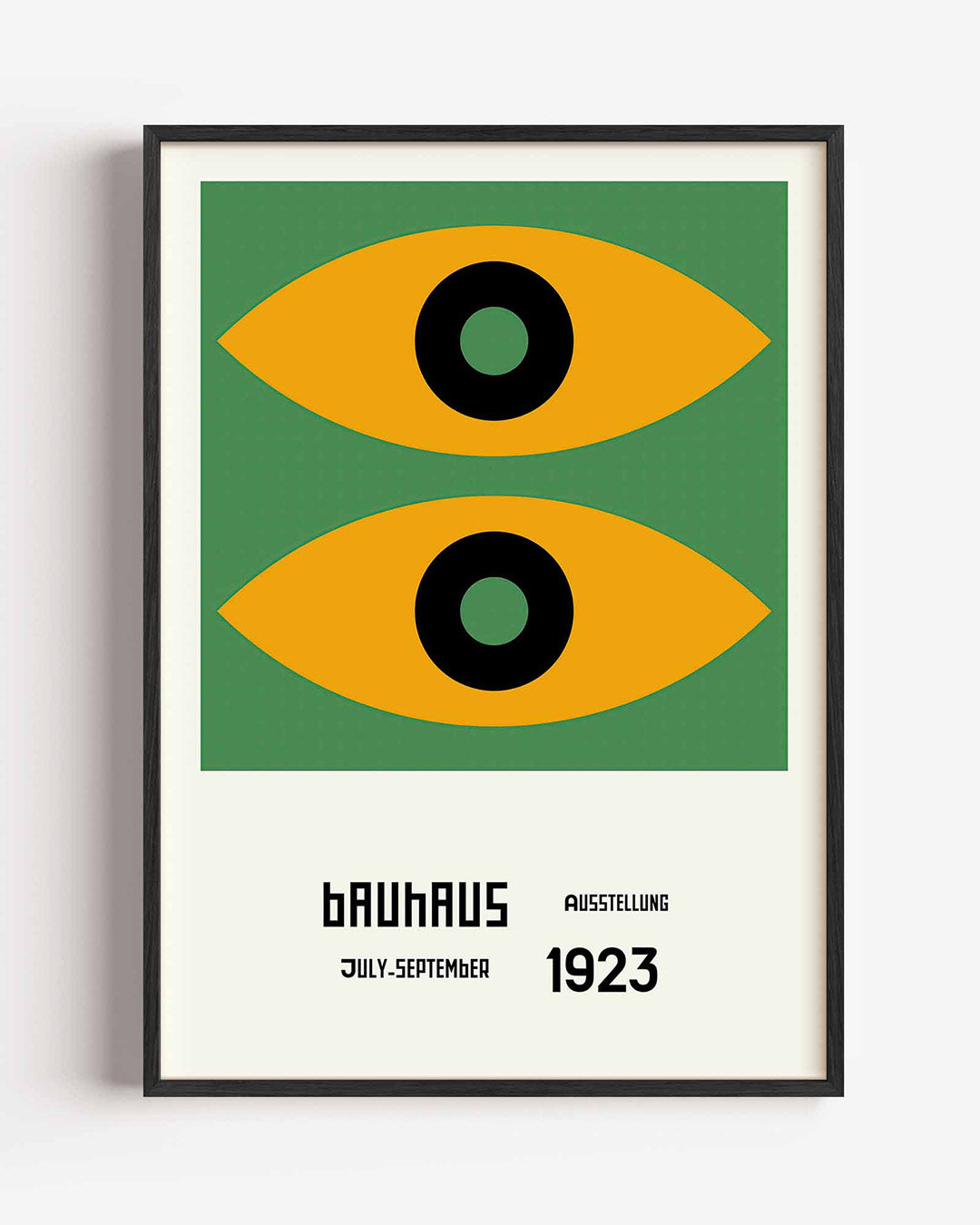 Oogvormen en kleur Poster