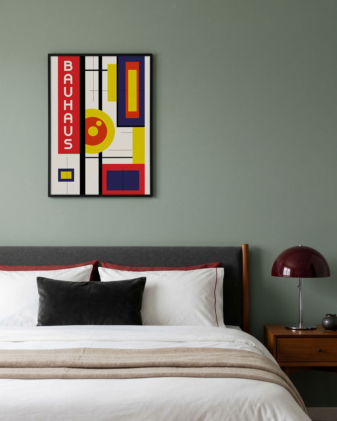 Vormen en kleurvlakken Poster