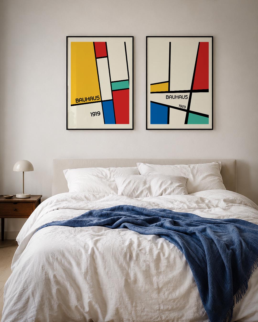Vormen en kleurvlakken Posterset