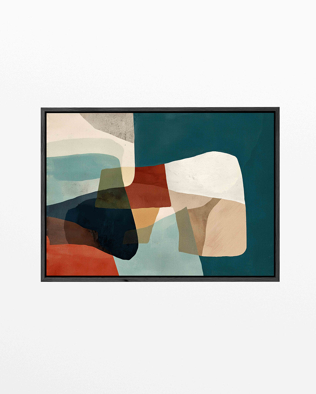 Organische vormen compositie Kunstwerk