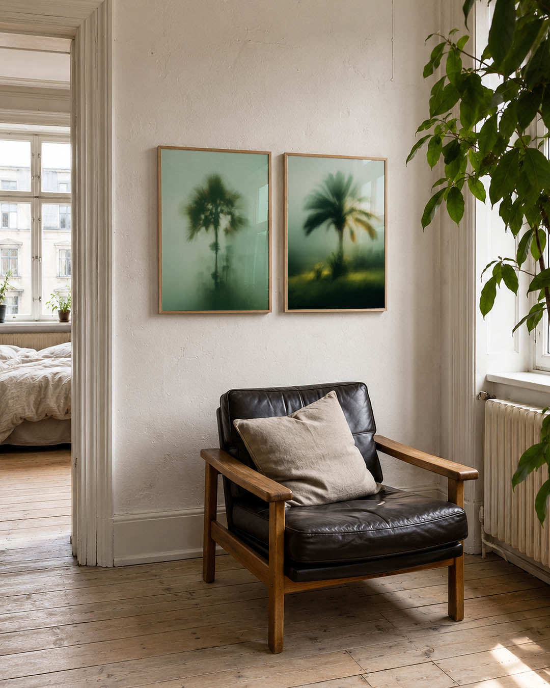 Vage natuurvormen Posterset