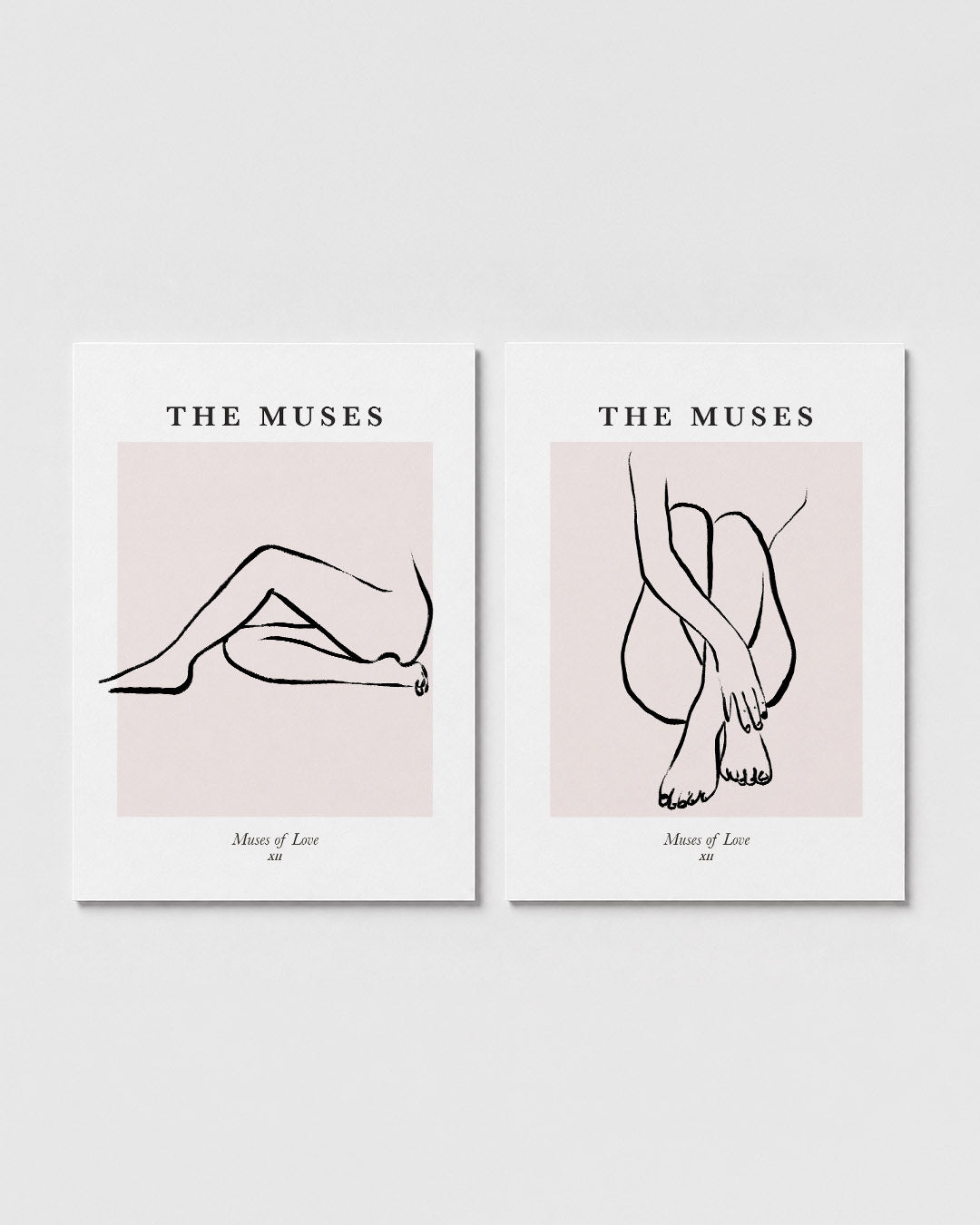 Lijnenspel en elegantie Posterset