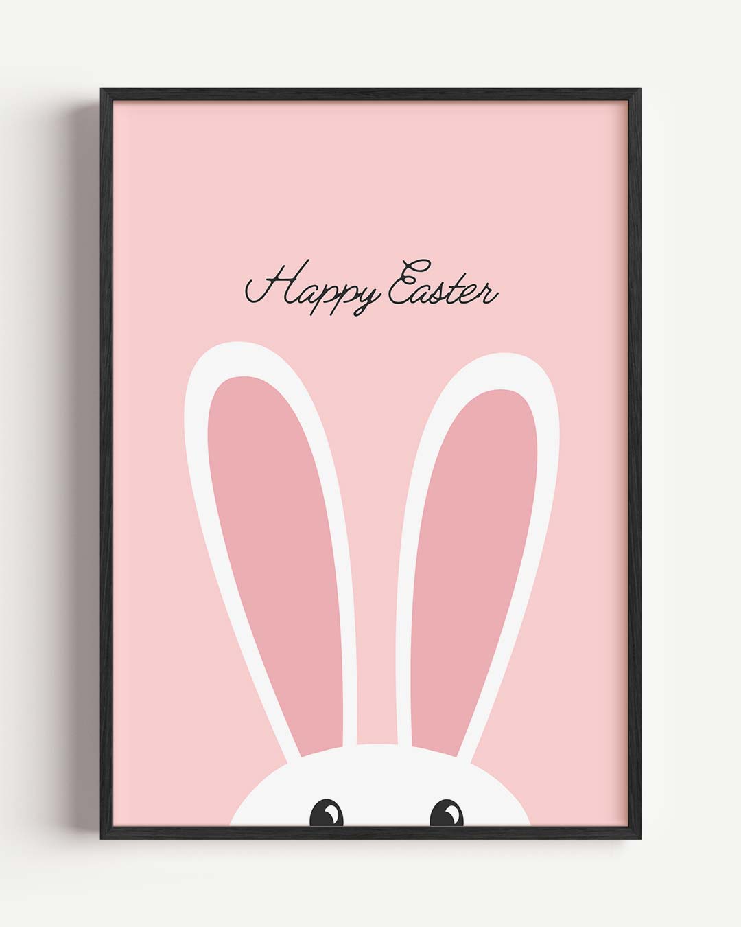 Vrolijke Paas Bunny Poster