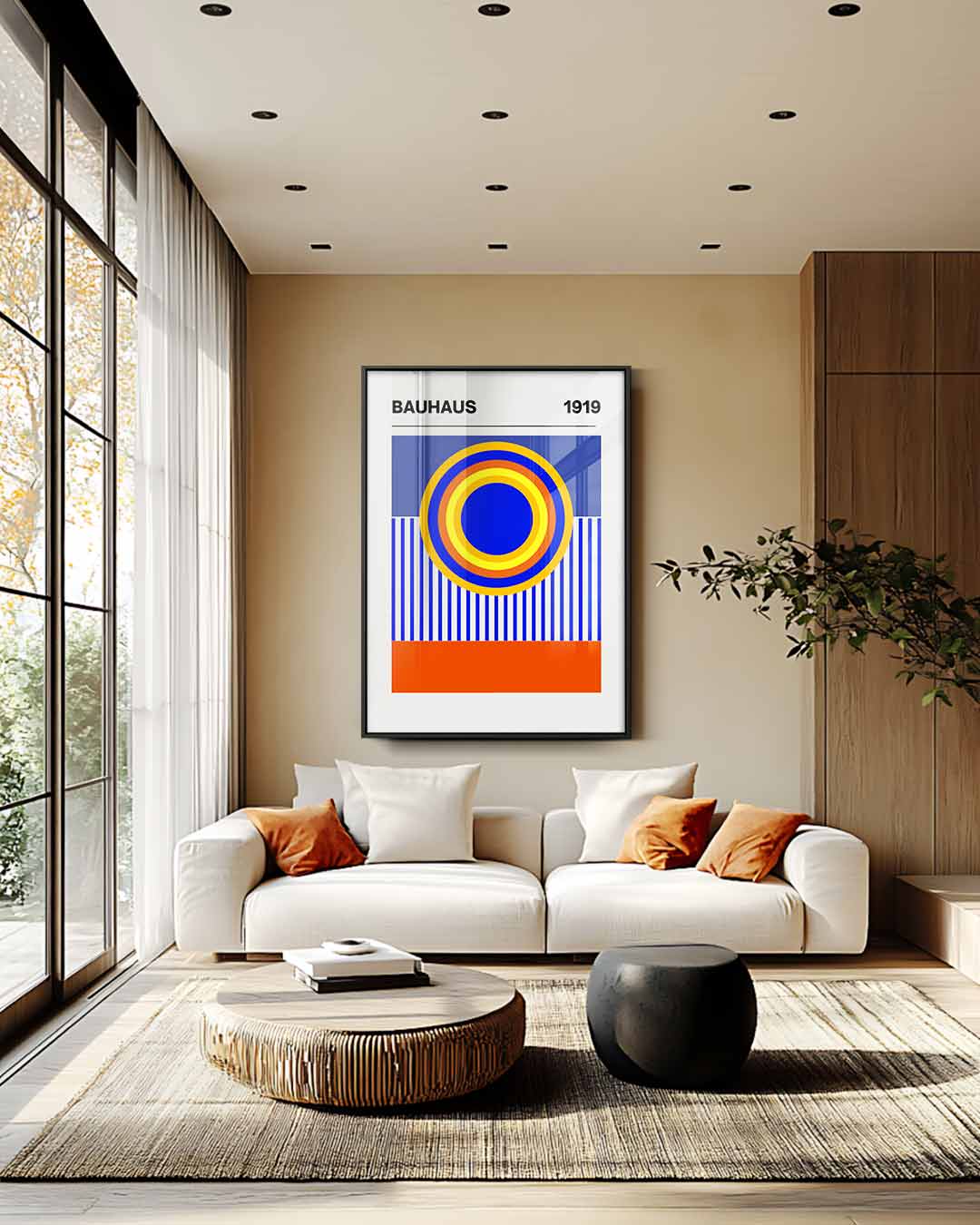 Bauhaus Stijl Poster Kunstwerk-canvas-dibond-plexiglas-wanddecoratie-WallArtistic