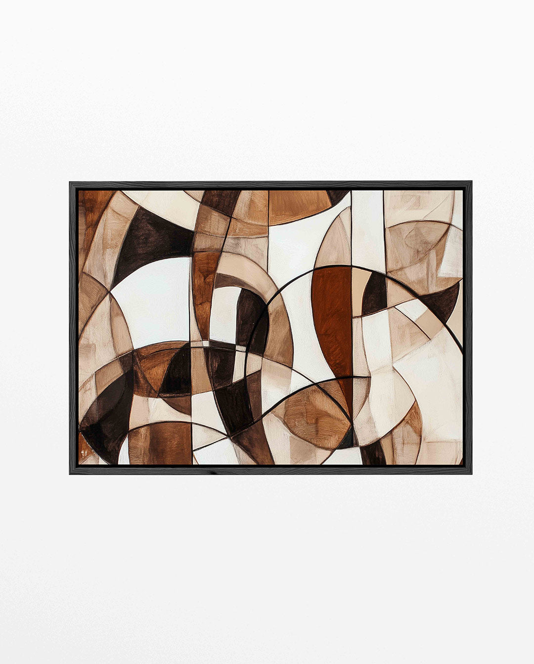 Organische vormen compositie Kunstwerk