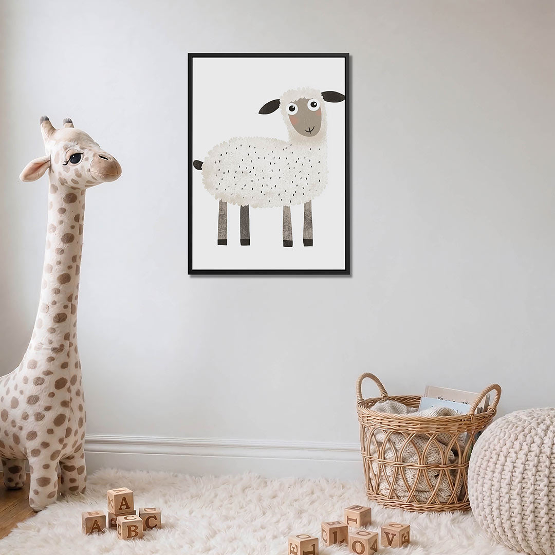 Vrolijk schaap Kunstwerk