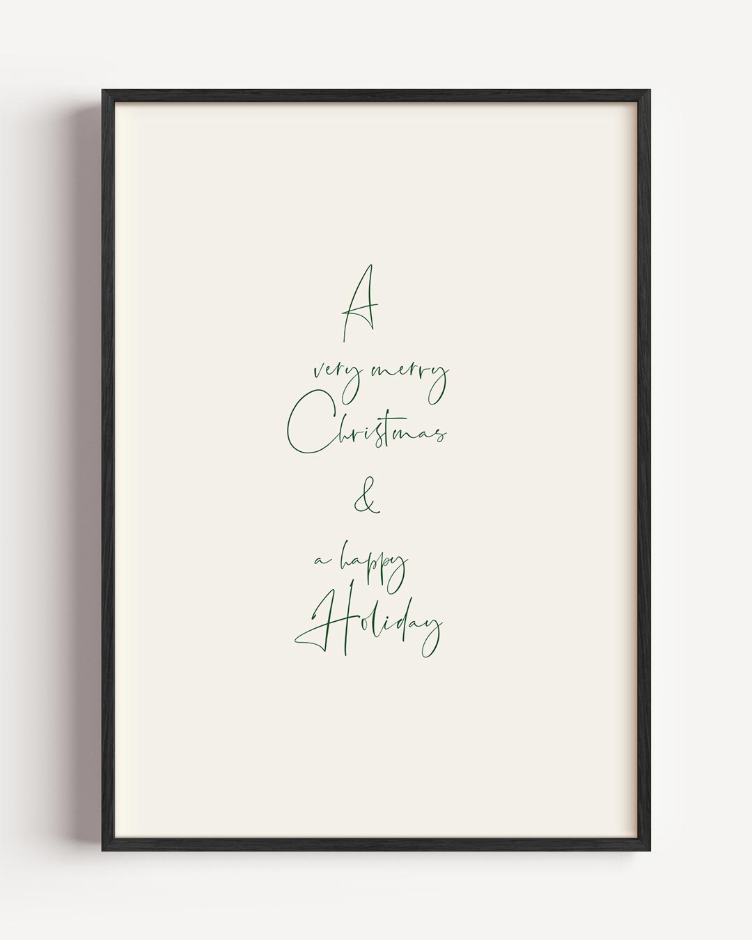 Kerst Quote Poster-WallArtistic