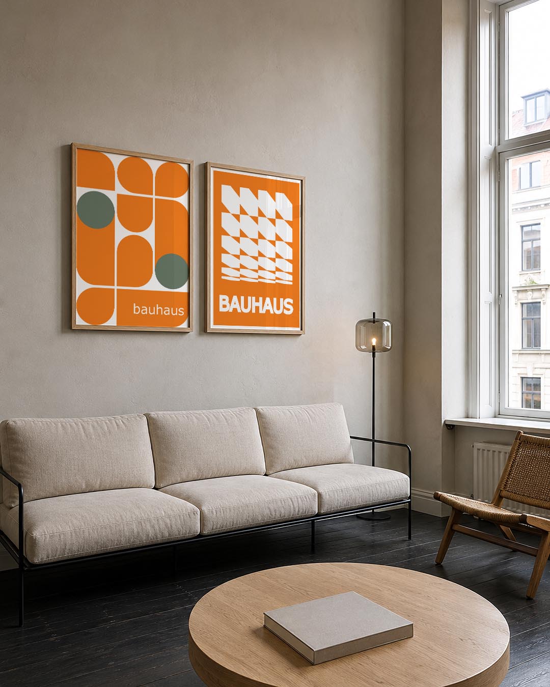 Vormen en kleurvlakken Posterset