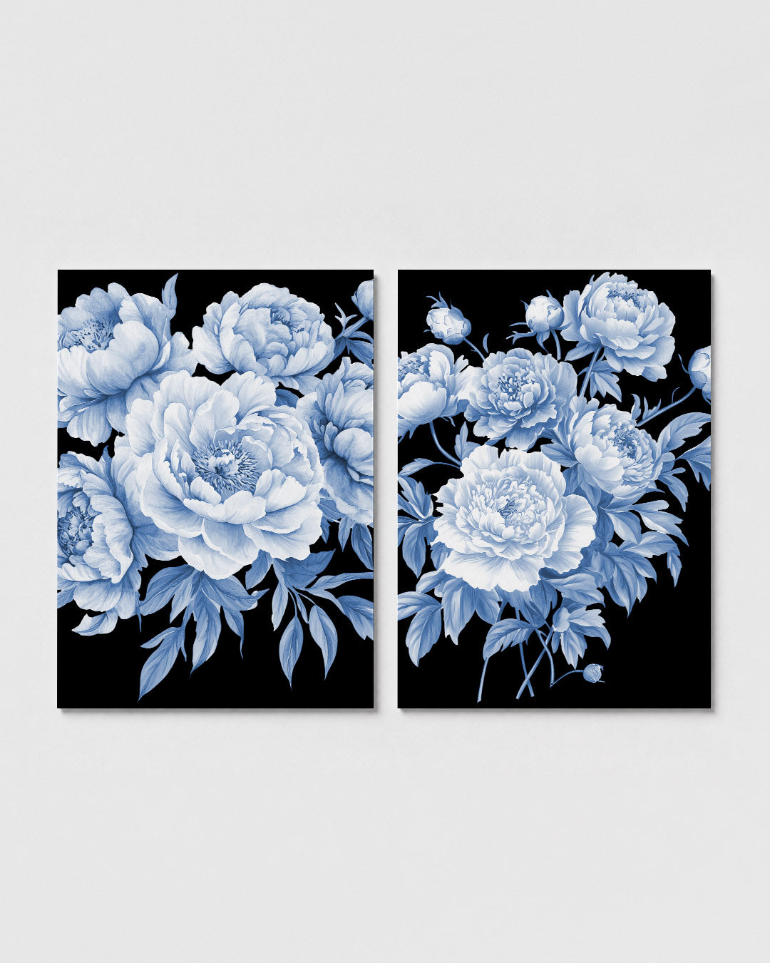 Bloemrijke sereniteit Posterset