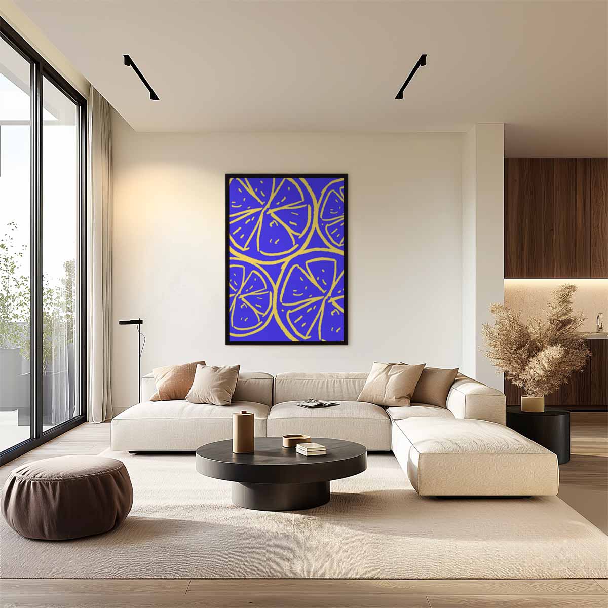 Citrus Fantasie Kunstwerk-canvas-dibond-plexiglas-wanddecoratie-WallArtistic