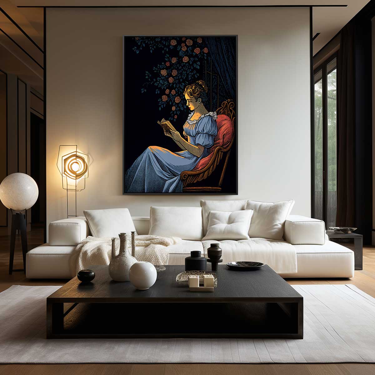 De Lezersdroom Kunstwerk-canvas-dibond-plexiglas-wanddecoratie-WallArtistic